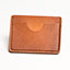 minimalist handmade leather wallet